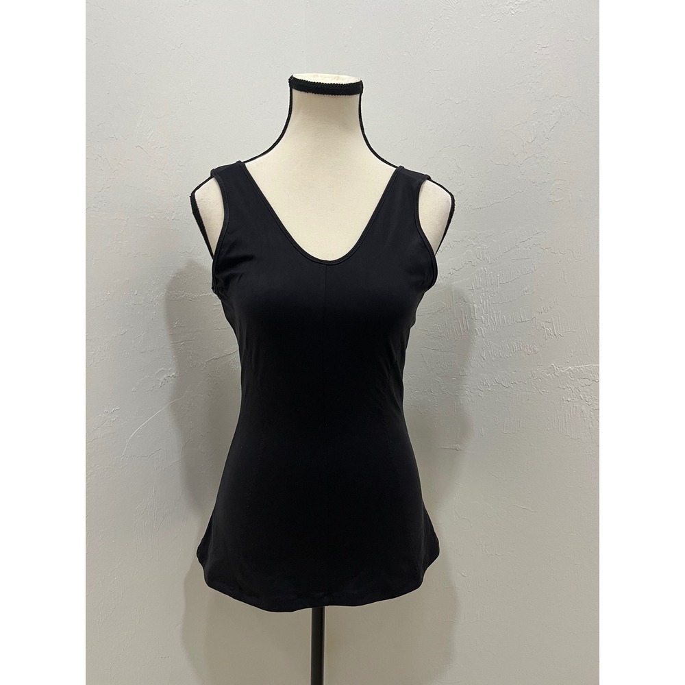 Maidenform Shapewear Camisole Women 4XL Black Excellent V-Neck‎ Scoop Back Tank